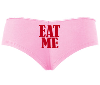 Eat Me - Pink Boyshort