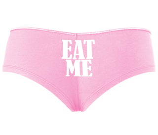 Eat Me - Pink Boyshort