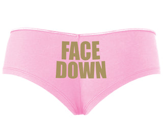 Face Down - Pink Boyshort