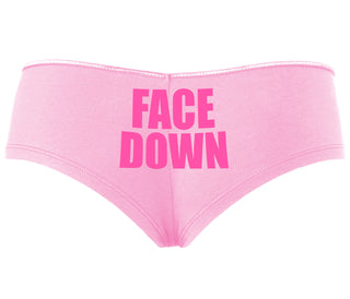 Face Down - Pink Boyshort