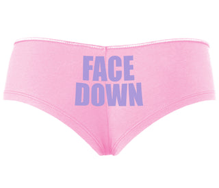 Face Down - Pink Boyshort