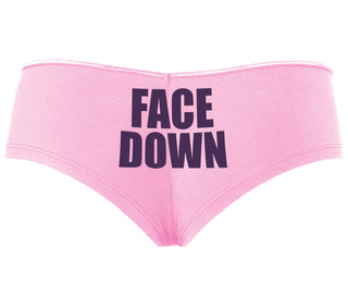 Face Down - Pink Boyshort