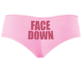 Face Down - Pink Boyshort