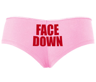 Face Down - Pink Boyshort