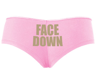 Face Down - Pink Boyshort