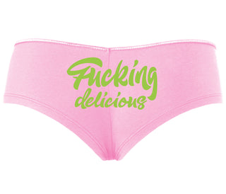 Fucking Delicious  - Pink Boyshort