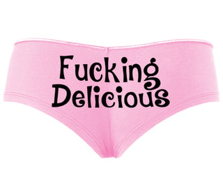 Fucking Delicious - Tasty - Pink Boyshort