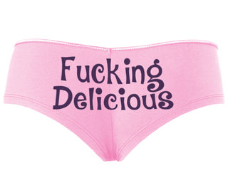 Fucking Delicious - Tasty - Pink Boyshort