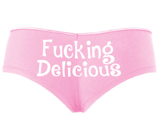 Fucking Delicious - Tasty - Pink Boyshort