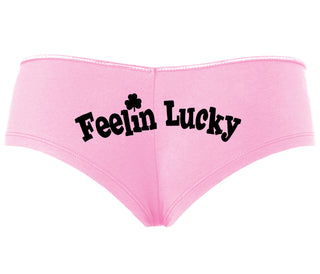 Feeling Lucky Shamrock - Pink Boyshort