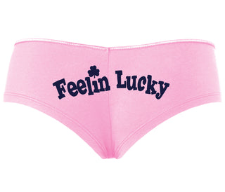 Feeling Lucky Shamrock - Pink Boyshort