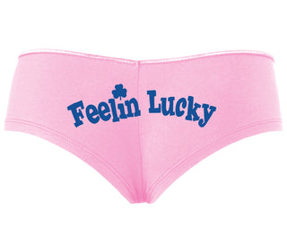 Feeling Lucky Shamrock - Pink Boyshort