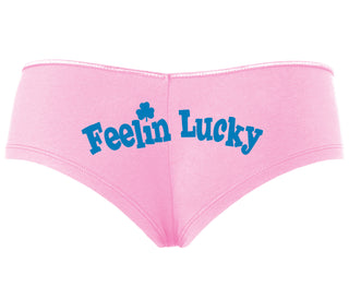 Feeling Lucky Shamrock - Pink Boyshort