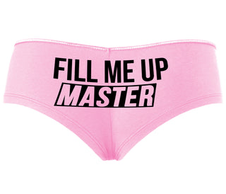 Fill Me Up Master - Pink Boyshort
