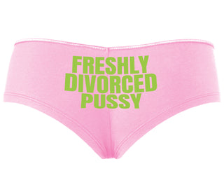 Freshly Divorced Pussy - Pink Boyshort
