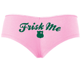 Frisk Me - Police Badge - Pink Boyshort