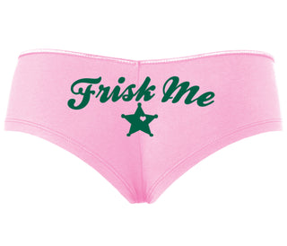 Frisk Me - Sherrif Badge - Pink Boyshort