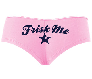 Frisk Me - Sherrif Badge - Pink Boyshort