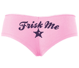 Frisk Me - Sherrif Badge - Pink Boyshort
