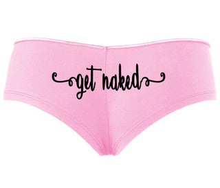 Get Naked - Pink Boyshort