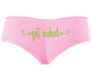 Get Naked - Pink Boyshort