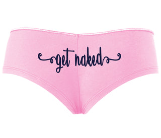 Get Naked - Pink Boyshort