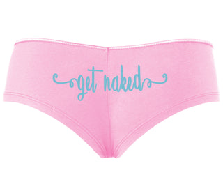Get Naked - Pink Boyshort