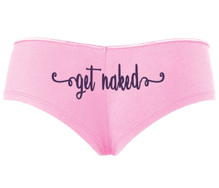 Get Naked - Pink Boyshort