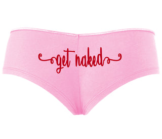 Get Naked - Pink Boyshort