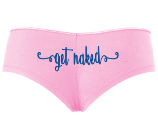 Get Naked - Pink Boyshort
