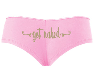 Get Naked - Pink Boyshort