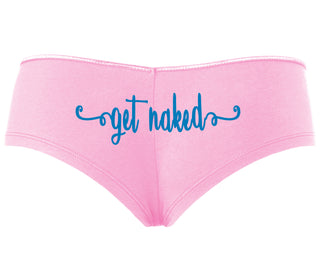 Get Naked - Pink Boyshort