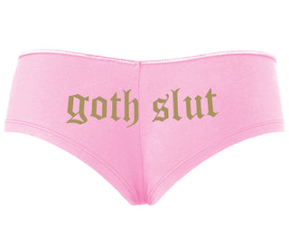 Goth Slut - Pink Boyshort