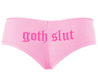 Goth Slut - Pink Boyshort