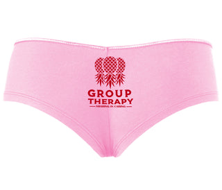 Group Therapy - Sharing Is Caring - Pink Boyshort
