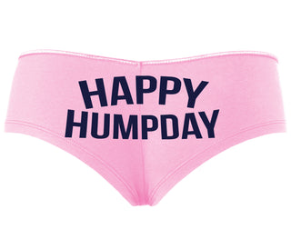 Happy Humpday - Pink Boyshort