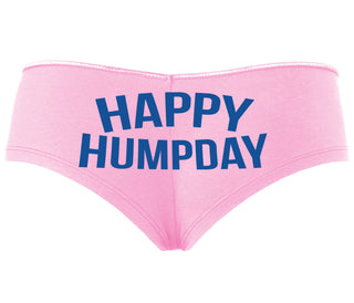 Happy Humpday - Pink Boyshort