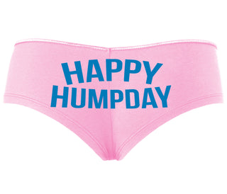 Happy Humpday - Pink Boyshort