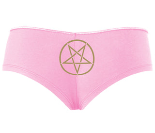 Inverted Pentagram - Pink Boyshort