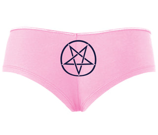 Inverted Pentagram - Pink Boyshort