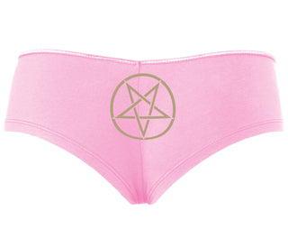 Inverted Pentagram - Pink Boyshort