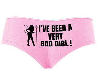 I've Been A Very Bad Girl - Pink Boyshort