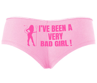 I've Been A Very Bad Girl - Pink Boyshort