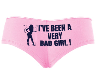 I've Been A Very Bad Girl - Pink Boyshort
