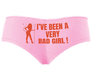 I've Been A Very Bad Girl - Pink Boyshort