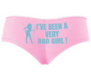 I've Been A Very Bad Girl - Pink Boyshort