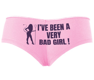 I've Been A Very Bad Girl - Pink Boyshort