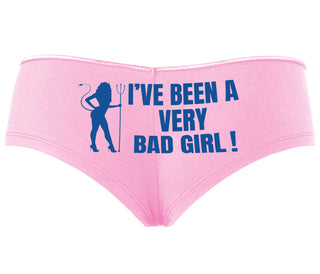I've Been A Very Bad Girl - Pink Boyshort