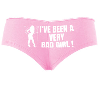 I've Been A Very Bad Girl - Pink Boyshort