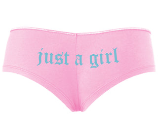 Just A Girl - Pink Boyshort
